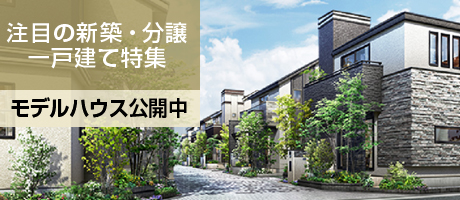 モデルハウス公開中の一戸建て