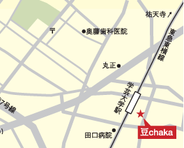 TAKABAN Cuisine 豆chaka マップ