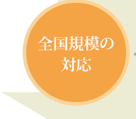 全国規模の対応