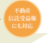 不動産信託受益権にも対応
