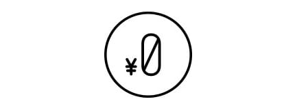 0円 アイコン