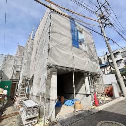 目黒区柿の木坂3丁目　新築戸建　1号棟