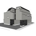 中野区中野六丁目　新築戸建　A棟　全3棟現場