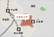 広尾エリア