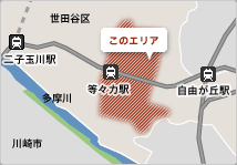 等々力・尾山台エリア