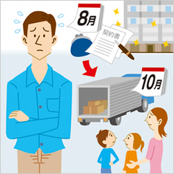 ８月に契約した新居の引渡しが２ヶ月後！それまでに自宅は売れるだろうか…