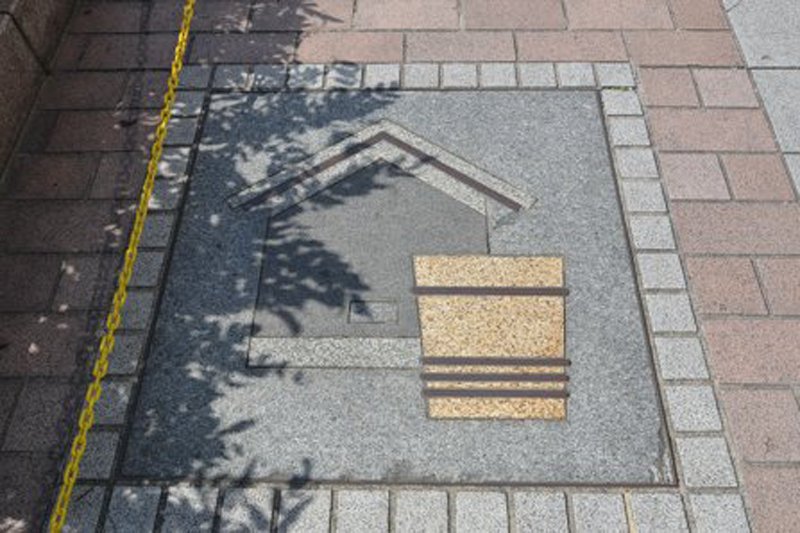 今津郷の路面