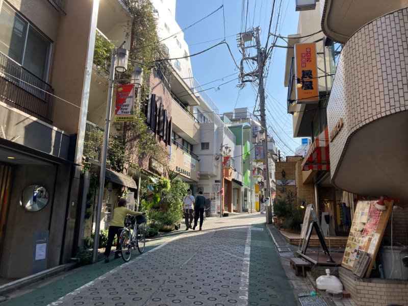 「代々木上原」エリアの街並み