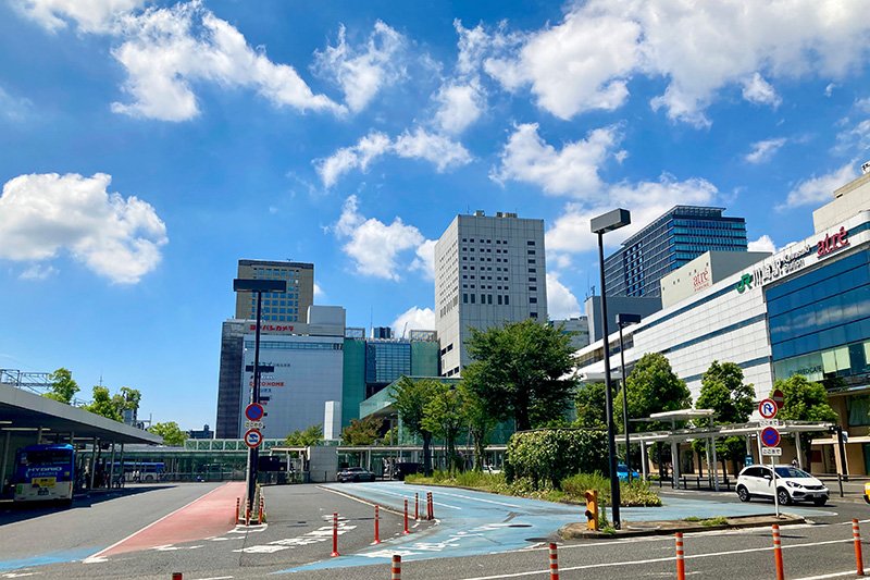 「川崎」駅東口 「川崎」駅東口
