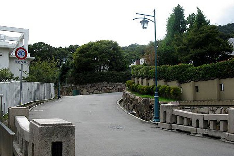 六麓荘の街並み
