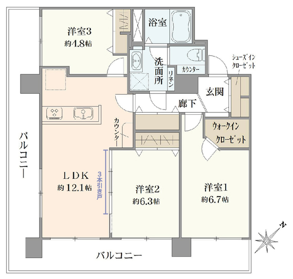 60 70 80ｍ2台3ldkに4人家族で住む マンションの間取り マンションデータplus トレンド コラム Byノムコム