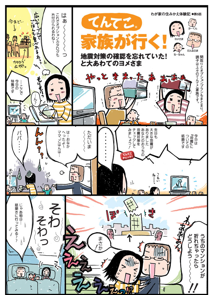 てんてこ家族が行く！