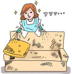 ファブリーズしといたから なんとなく大丈夫だろう という安心感