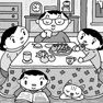 家族団らんを紐解く