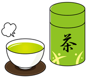 ●茶殻でお部屋の掃除