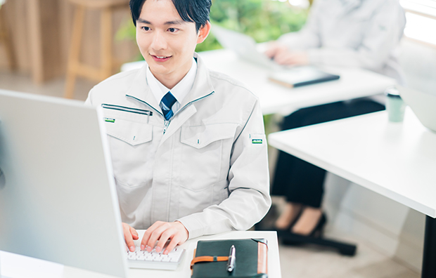 草刈りの様子