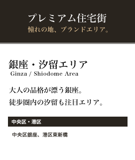 銀座・汐留