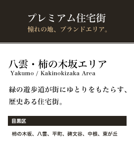 八雲・柿の木坂