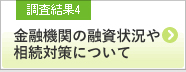 調査結果4 金融機関の融資状況や相続対策について