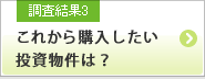 調査結果3 これから購入したい投資物件は？
