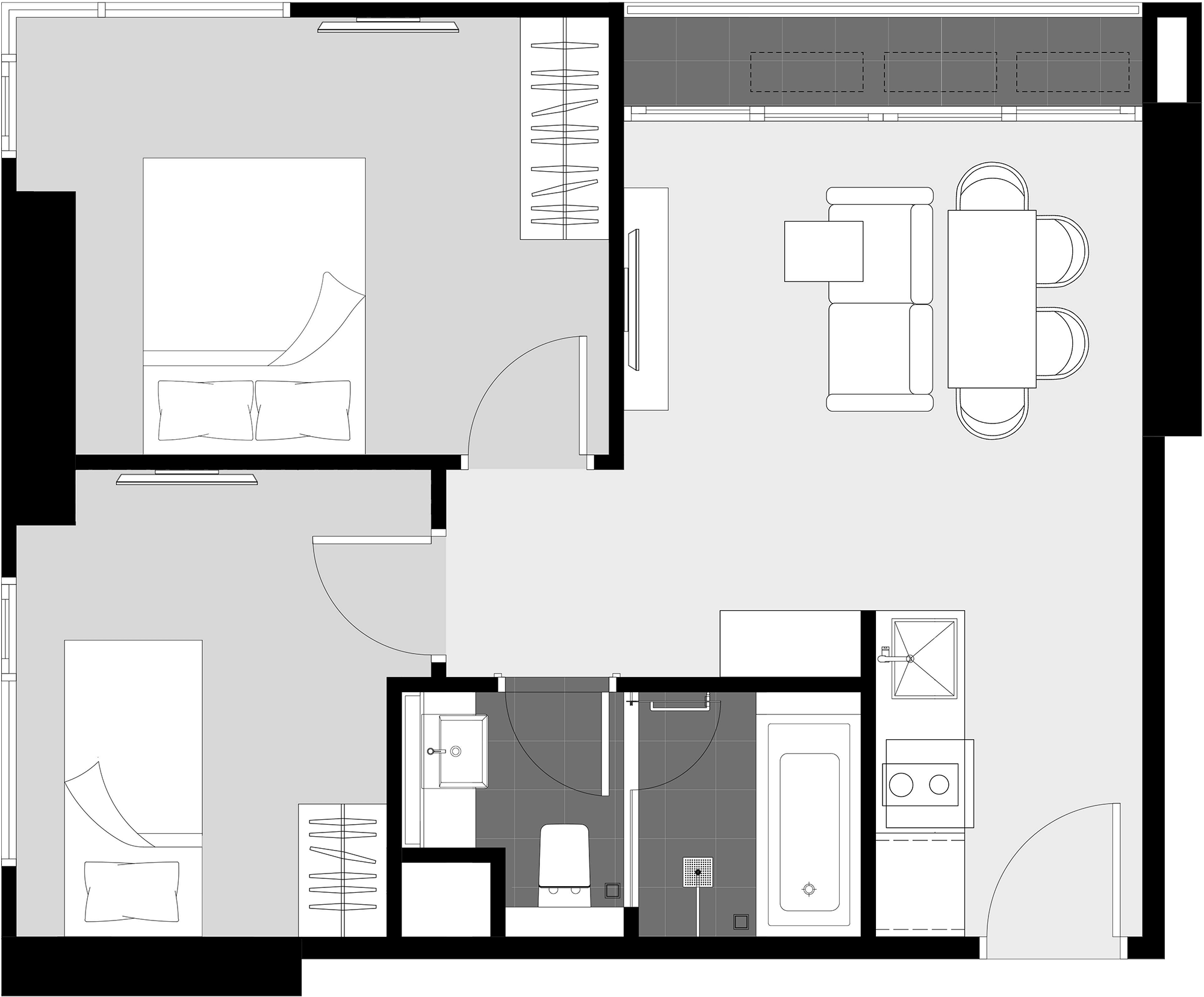 プランC間取り図