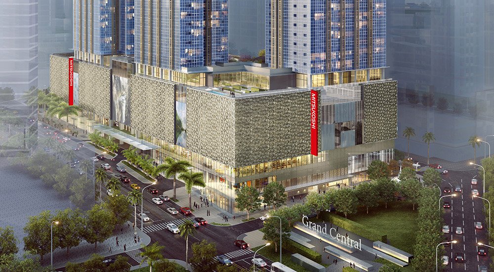 マニラBGC、商業施設「MITSUKOSHI」