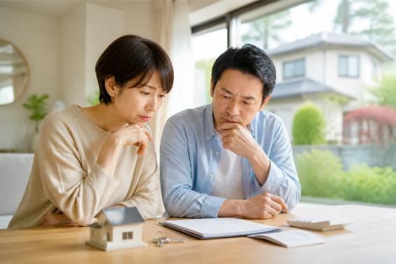 住宅ローン返済中に家を売却できるのか悩む様子