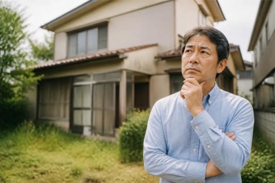 古家付きの土地について考える人