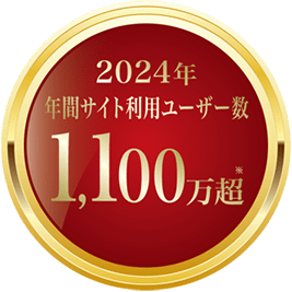 2024年年間サイト利用ユーザー数1,100万超